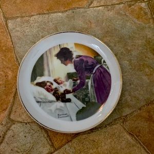 Vintage Norman Rockwell Collecters Plate, “A Mothers Love”